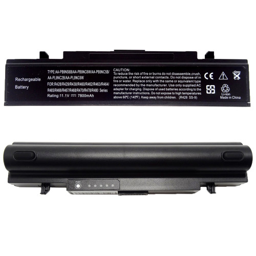 Батарея для ноутбука Samsung R522 (R420, R460, R522, R528, R530, RV408, RV410, X360, X460) 11.1V 7800mAh Black