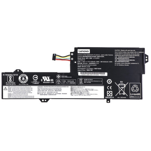 Оригинальная батарея для ноутбука LENOVO L17C3P61 (IdeaPad 320s-13IKB) 11.58V 3108mAh 36Wh Black