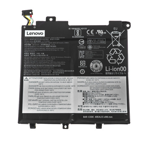 Оригинальная батарея для ноутбука LENOVO L17L2PB1 (V130-14IGM) 7.6V 4030mAh 30Wh Black (5B10W67379)