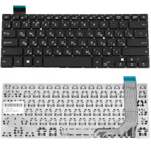 Клавиатура для ноутбука ASUS (X407 series) rus, black, без фрейма