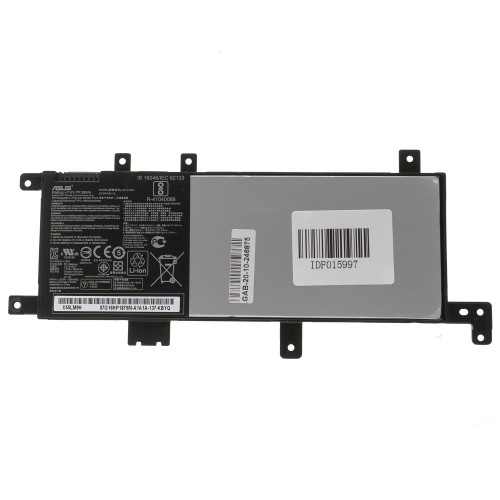 Оригінальна батарея для ноутбука ASUS C21N1634 (VivoBook X542UA, X542UF, X542UN, X542UR, X542BP) 7.6V 5000mAh 38Wh Black