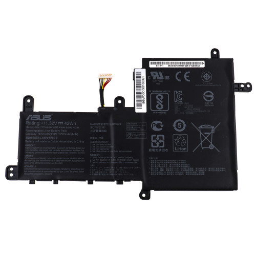 Оригинальная батарея для ноутбука ASUS B31N1729 (VivoBook S15 S530UA, S530UN, S530UF) 11.52V 3653mAh 42Wh Black (0B200-02920000)