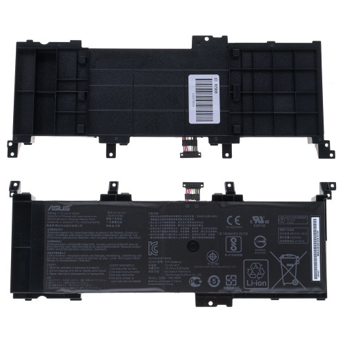 Оригінальна батарея для ноутбука ASUS C41N1531 (ROG Strix: GL502VY, GL502VS series) 15.2V 4120mAh 62Wh Black
