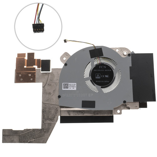 Оригинальный вентилятор для ноутбука ASUS ROG Zephyrus M GM501GS (GPU FAN), GM501GM (13NR0030AP0301) (Кулер)