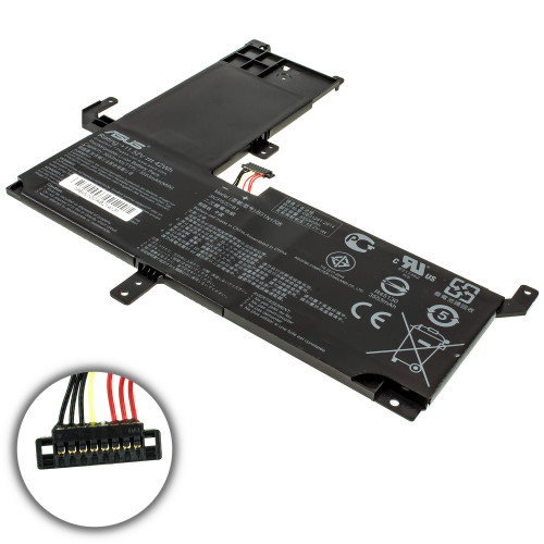 Оригінальна батарея для ноутбука ASUS B31N1708 (VivoBook Flip 15 TP510UA, TP510UF, TP510UQ series) 11.52V 3653mAh 42Wh Black