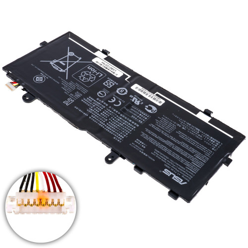 Оригінальна батарея для ноутбука ASUS C21N1714 (VivoBook Flip 14 TP401NA, TP401CA series) 7.7V 4920/5065mAh 39Wh Black (0B200-02740000)