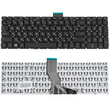 Клавиатура для ноутбука HP (250 G6, 255 G6 series) rus, black, без фрейма