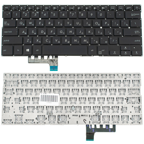 Клавіатура для ноутбука ASUS (UX331 series) rus, black, без фрейма