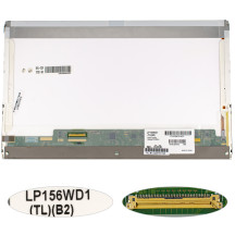 Матриця 15.6 LP156WD1-TLB2 (1600*900, 40pin, LED, NORMAL, матова, роз'єм ліворуч знизу) для ноутбука (renew)
