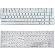 Клавіатура для ноутбука ASUS (X541 series) rus, white, без фрейма
