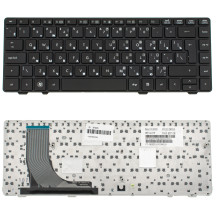 Клавиатура для ноутбука HP (6360t, ProBook: 6360b) rus, black, без трекпоинта