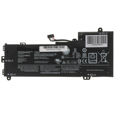 Оригинальная батарея для ноутбука LENOVO L14L2P22 (U30, U30-70, U31 series) 7.6V 4610mAh 35Wh Black