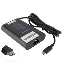 Оригінальний блок живлення для ноутбука DELL TYPE-C 65W, Black, OVALE