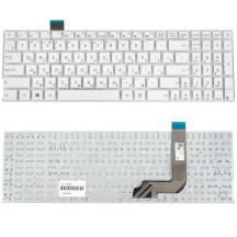 Клавіатура для ноутбука ASUS (X542 series) rus, white, без фрейма (оригінал)