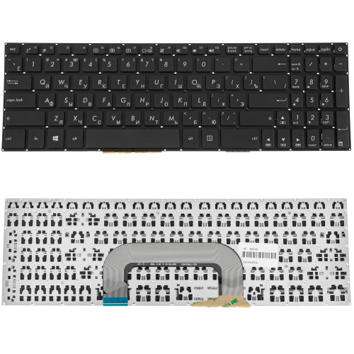 Клавіатура для ноутбука ASUS (X705 series) rus, black, без кадру
