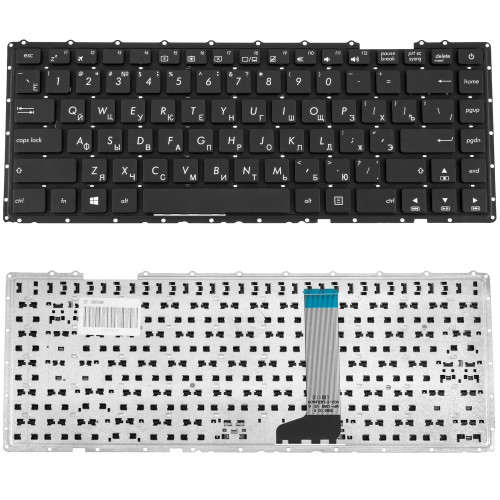 Клавіатура для ноутбука ASUS (X442 series) rus, black, без фрейма