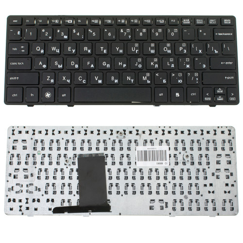 Клавіатура для ноутбука HP (EliteBook: 2560, 2560p) rus, black
