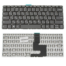 Клавіатура для ноутбука LENOVO (IdeaPad 320-14 series) rus, onyx black, без фрейма