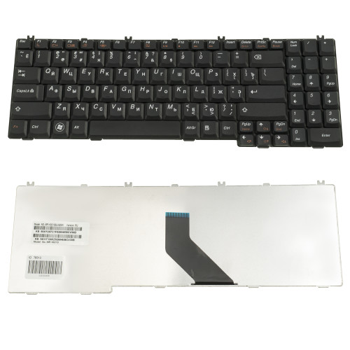 Клавиатура для ноутбука LENOVO (G550, G555, B550, B560, V560) rus, black (ОРИГИНАЛ)
