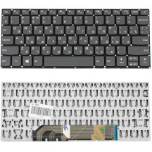 Клавиатура для ноутбука LENOVO (IdeaPad: 120S-11IAP) rus, black, без фрейма (POWER КНОПКА)