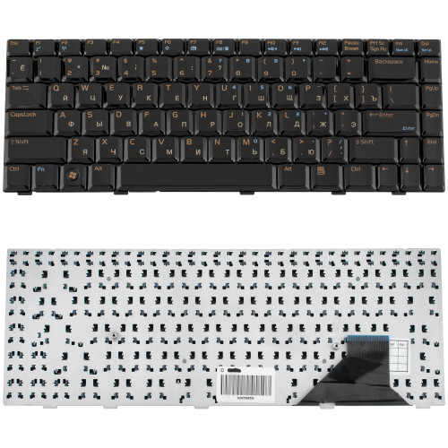 Клавиатура для ноутбука ASUS (A8, A88, W3, W3000, W6, F8, N80, X80, V6000, Z63, Z99), rus, black, (глянец)
