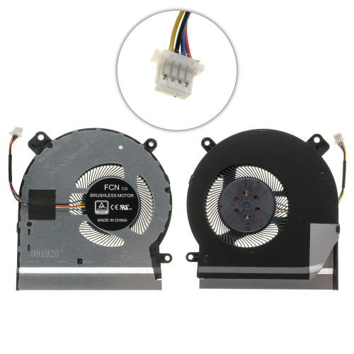 Оригінальний вентилятор для ноутбука ASUS ROG Strix GL504GS (CPU FAN) (DFSCK221051820 FK7T) (кулер)
