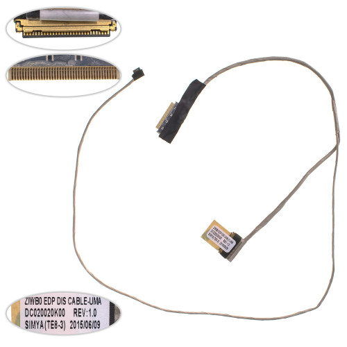 Шлейф матрицы для ноутбука LENOVO (B40-30, B40-70), LED (MB:UMA) (90205431)