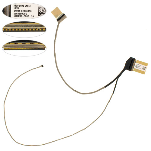 Шлейф матрицы для ноутбука ASUS (X510 series), eDP (14005-02040600)