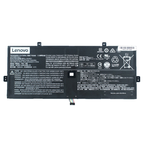 Оригінальна батарея для ноутбука LENOVO L15C4P21 (Yoga: 910-13IKB series) 7.6V 8160mAh 62Wh Black