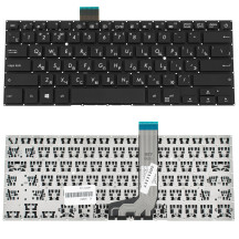 Клавиатура для ноутбука ASUS (X405 series) rus, black, без фрейма (ОРИГИНАЛ)