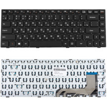 Клавиатура для ноутбука LENOVO (IdeaPad: 100-14IBY) rus, black