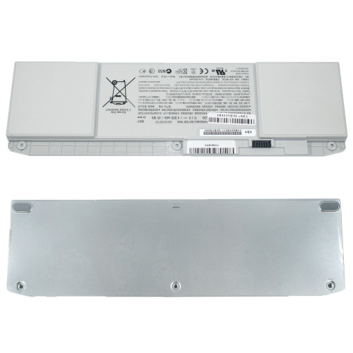Оригинальная батарея для ноутбука Sony BPS30 (VGP-BPS30, Sony Vaio T T11 T13, SVT-11, SVT-13, VGP-BPS30A) 11.1V 4050mAh 45Wh Silver