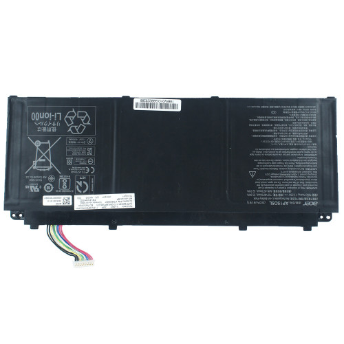 Оригінальна батарея для ноутбука ACER AP15O5L (БЕЗ ВУШОК) (Aspire S5-371, Chromebook R13 CB5-312T) 11.55V 4670mAh 53.9Wh Black