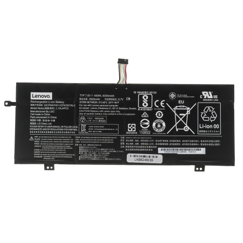 Оригинальная батарея для ноутбука LENOVO L15M6PC0 (IdeaPad: 710S Plus-13ISK) 7.5V 6055mAh 46Wh Black
