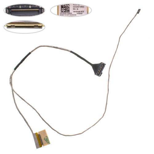 Шлейф матриці для ноутбука LENOVO (IdeaPad: G40-30, G50-30, Z40-70), eDP (MB: DIS) (DC02001M600)