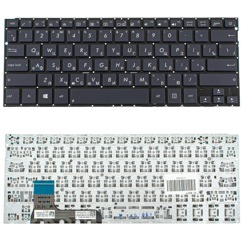 Клавиатура для ноутбука ASUS (UX302LA, UX302LG ) rus, brown, без фрейма