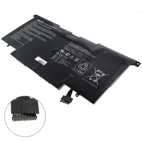Оригінальна батарея для ноутбука ASUS C21-UX31 (Zenbook: UX31, UX31A, UX31E) 7.4V 6840mAh Black