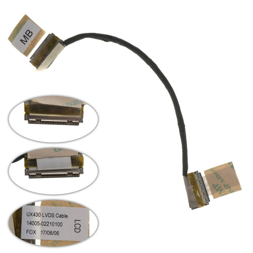 Шлейф матриці для ноутбука ASUS (UX430), eDP, FHD (14005-02210100)
