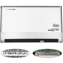 Матриця 15.6 LP156WF8-SPA1 (1920*1080, 30pin(eDP, IPS), LED, SLIM(без дод. панелі, вушки сверху), глянець, роз'єм праворуч знизу) для ноутбука