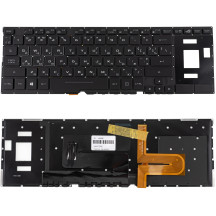Клавиатура для ноутбука ASUS (GX501 series) ukr, black, без фрейма, подсветка клавиш (RGB)