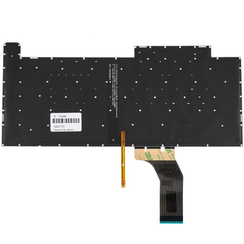 Клавіатура для ноутбука ASUS (G531 series) ukr, black, без фрейму, підсвічування клавіш (RGB 8 pin) (ОРИГІНАЛ)