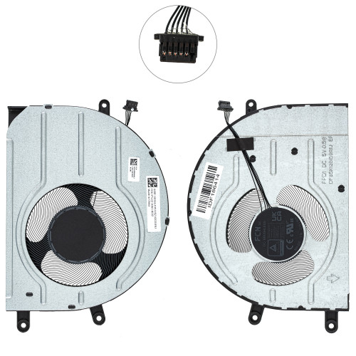 Оригинальный вентилятор для ноутбука Lenovo ( Flex 7 14IAU7, 14IRU8), CPU Fan