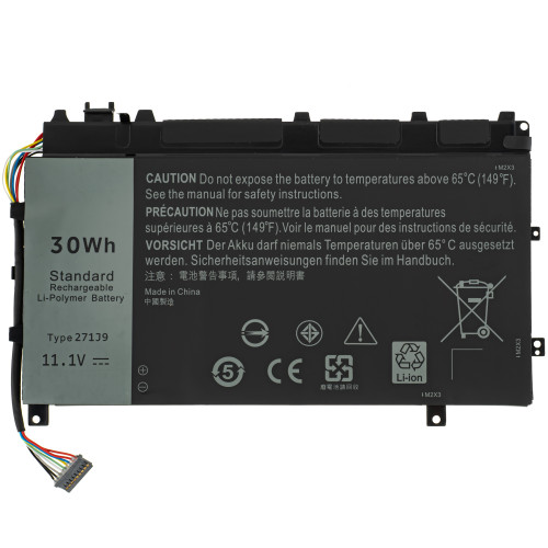 Батарея для ноутбука DELL 271J9 (Latitude 7350 Series) 11.1V 30Wh Black