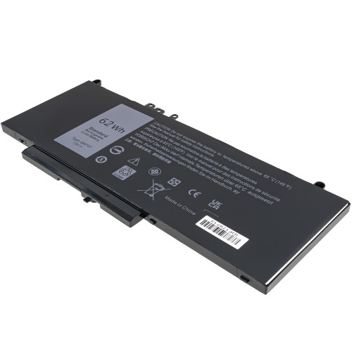 Батарея для ноутбука DELL 6MT4T (Latitude: E5470, E5450) 7.6V, 8200mAh, Black