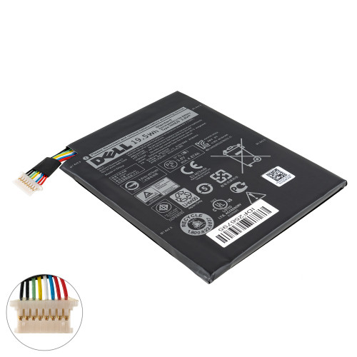 Оригинальная батарея для ноутбука DELL 0HH8J0 (Venue 8 Pro) 3.8V, 4875mAh, Black
