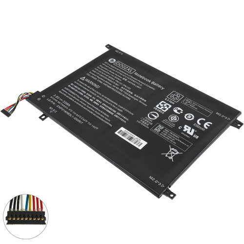 Оригинальная батарея для ноутбука HP DO02XL (Pavilion: X2 10-N) 3.8V, 8390mAh, Black