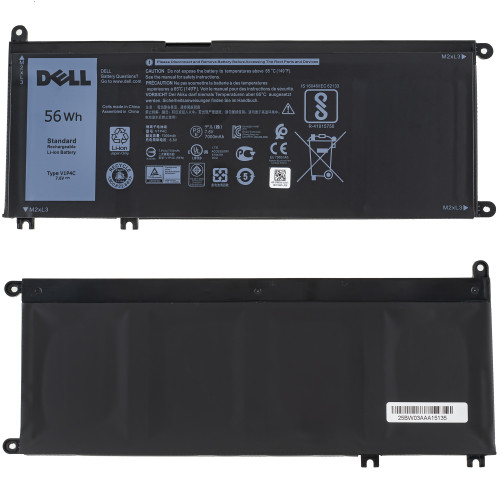 Оригинальная батарея для ноутбука DELL V1P4C (Chromebook 13 3380) 7.6V, 56Wh, Black
