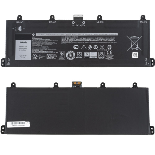 Оригінальна батарея для ноутбука DELL 2VKW9 (Latitude 7320) 7.6V, 40W, Black 