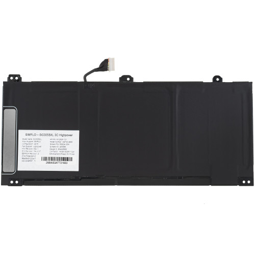 Оригінальна батарея для ноутбука HP SI03058XL (Chromebook 14B) 11.55V, 4840mAh, Black
