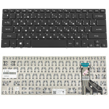 Клавіатура для ноутбука ACER (AS: SP714-51) rus, black, без кадру